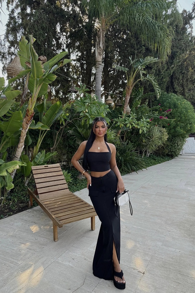 Black Skirt Suit
