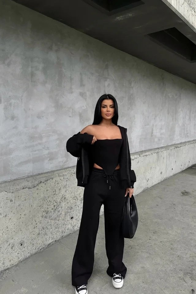 Black Triple Suit