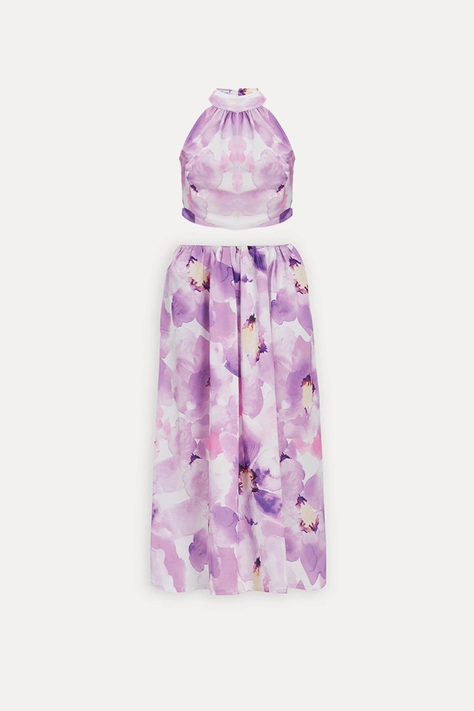 Lilac Trousers Set