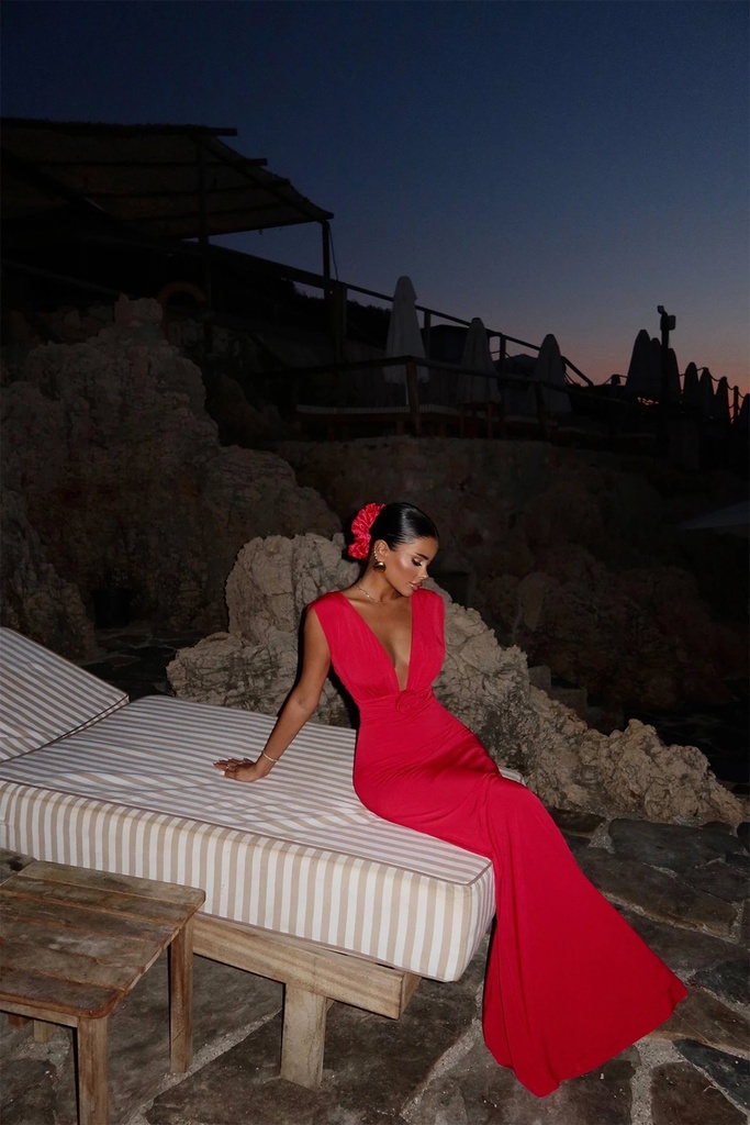 Red Long Dress