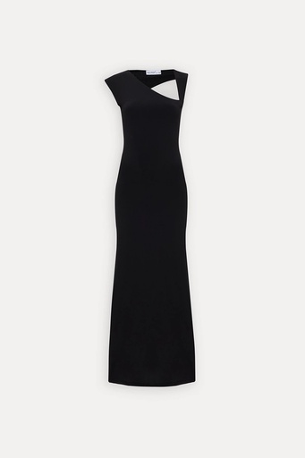 [ATE-1403-L6] Black Long Dress