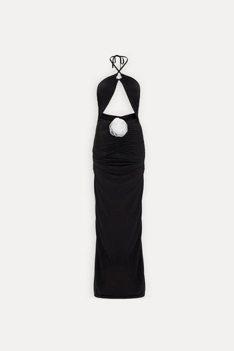 [ATE-1517-SML222] Black Back Detail Dress